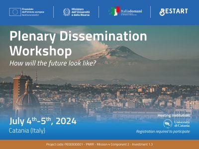 RESTART Plenary Dissemination Workshop | July 4-5, Catania (Italy)