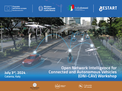 Open Network Intelligence for Connected and Autonomous Vehicles (ONI-CAV) Workshop | Catania, July 3rd 2024