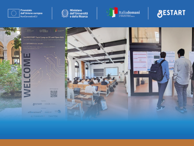 Grande successo per la seconda edizione del Tech Camp RESTART su 5G e Open RAN