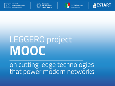 Un MOOC del progetto LEGGERO sulle tecnologie all’avanguardia nelle reti moderne