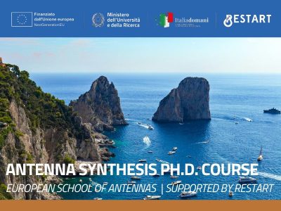 RESTART supporta il Corso di Dottorato sulla Sintesi delle Antenne | 1-5 settembre, 2025 | Anacapri