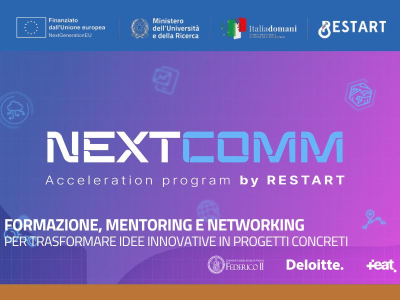 NextComm, the RESTART acceleration program is now out