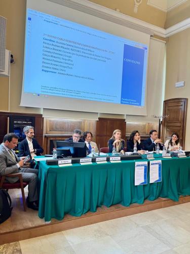 4. Seconda Tavola rotonda_Serra_Panigada_Blefari Melazzi_Scarra_Canepa_Bianchi_Fontana_Moratti