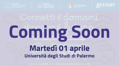 Coming Soon - Tappa 5: Università degli Studi di Palermo